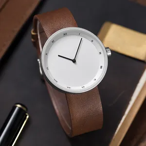 YAZOLE D523レジャーメンズクォーツ時計プレーンファッションリロイ品質メンズウォッチシンプルユニセックス腕時計レザー腕時計