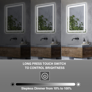 欠陥機能付きハイエンドデザインセンス照明付きバスルームミラー - Product Image 5