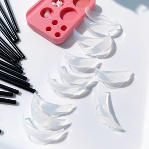 Lash Lift Shield Self-sticky Eyelash Perm Rod Sin pegamento Mezcla coreana Almohadillas de silicona <span class=keywords><strong>Elle</strong></span> Extreme Shields Lash Lift Tint Glue Free Rod - Product Image 4