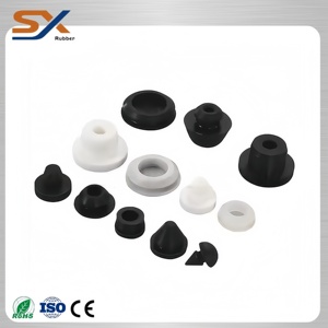 Shuoxi Nhà Máy Bán Hàng Trực Tiếp Không Thấm Nước Silicone Cao Su Phích Cắm Với Khóa Nhỏ Cao Su Lỗ Phích Cắm Silicone Stopper Cao Su Kiểm Tra Cắm - Product Image 2