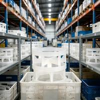 Anneau Pall en plastique 50 mm anti-corrosion pour la filtration des gaz organiques dans les tours d'absorption