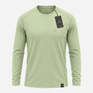Camiseta Deportiva de Manga Larga para Hombre, Diseño Ligero y Transpirable, Ajuste Cómodo, Tela Deportiva de Primera Calidad, OEM - Product Image 1