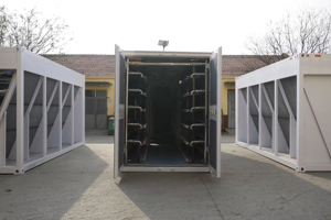 Heavy Duty 40FT Hydro Container with Intelligent Cooling System for 420 Units Hydro Computer Server for Hot Climates Operations - Product Image 3