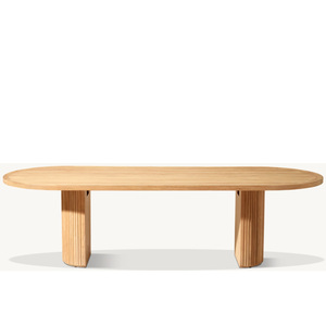 Cổ Điển Retro Đồ Nội Thất Ngoài Trời Rắn Gỗ Tếch Bàn Ăn Và Ghế Đặt Bền Patio Ăn Bộ - Product Image 6