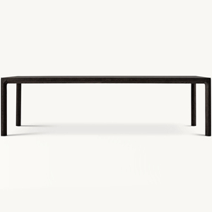 Nordic Contemporary Style High End Solid Wood <strong>Oak</strong> Veneer Durable Traditional Dining <strong>Tables</strong> - Product Image 4