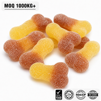 Approvisionnement direct usine pour fabricants de bonbons : Gommes 3D en forme de pénis, pectine et gélatine, emballage en vrac, Halal, BRC, OEM personnalisé