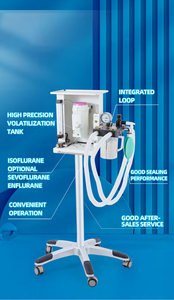 أجهزة المراقبة البيطرية الحيوانية المحمولة معدات آلة التخدير GA40 - Product Image 6