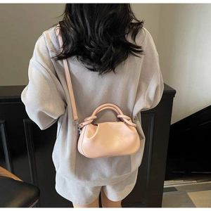 Bolso de Hombro Casual Sencillo de PU Plisado con Cierre Magnético, Modelo Primavera 2026, de Alta Calidad y Diseño Moderno - Product Image 6