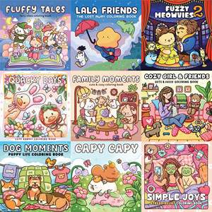 Das Farbenfrohe Neue Bestseller-Malbuch des Herstellers für Kinder und Jugendliche zur Förderung der Praktischen Fähigkeiten - Product Image 6