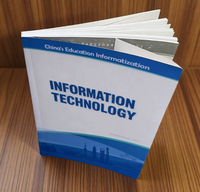 Livres personnalisés en gros à couverture souple pour petites entreprises, carnets de notes pour bureau/école, impression sur carton pour l'éducation