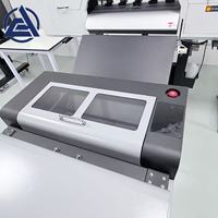 Printer Transfer Panas DTF A1 60cm All in One dengan Sistem Penggoyang Bubuk Otomatis dan Sistem Daur Ulang, Kompatibel dengan Print Head Baja/Stainless Steel