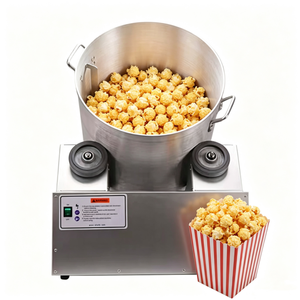 Máquina de Alta Capacidad para Sazonar <span class=keywords><strong>Palomitas</strong></span> de Maíz, Mezcladora y Recubridora para Saborizar <span class=keywords><strong>con</strong></span> Queso <span class=keywords><strong>Cheddar</strong></span> y Caramelo - Product Image 3
