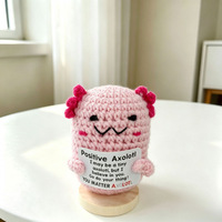 Petites poupées créatives au crochet faites à la main, inspirantes, décorations de bureau et de voiture tissées à la main pour la Journée des enseignants
