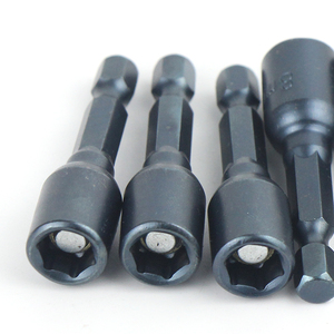 مفك براغي كهربائي سداسي مغناطيسي أسود يعمل بالهواء المضغوط - Product Image 4