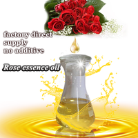 Huile de rose pure à 100 % de qualité cosmétique en gros pour la fabrication de savons et cosmétiques, huile essentielle de rose, approvisionnement direct usine