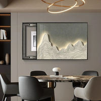 Tableau décoratif moderne et simple pour boîtier de compteur électrique, peinture en porcelaine cristalline, tableau mural pour boîtier de commutation ou de distribution