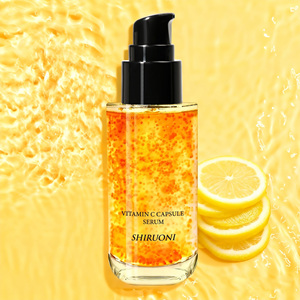 Suero Facial de Microperlas de Lujo de Marca Privada, Perlas de Aceite en <span class=keywords><strong>C</strong></span>ápsulas, Vitamina <span class=keywords><strong>C</strong></span>, Niacinamida, Ceramida - Product Image 1
