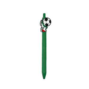 Bolígrafo de PVC Suave con Diseño de Balón de Fútbol de Dibujos Animados, Regalo Promocional de la Serie MEXICO Fan Zone, con Logotipo Personalizado - Product Image 3