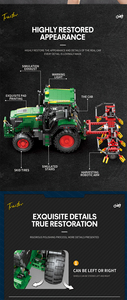 Juguete educativo <span class=keywords><strong>de</strong></span> simulación RC, construcción <span class=keywords><strong>de</strong></span> granja, remolque, modelo <span class=keywords><strong>de</strong></span> camión, Tractor Modular <span class=keywords><strong>de</strong></span> plástico, bloques <span class=keywords><strong>de</strong></span> construcción para niños - Product Image 4