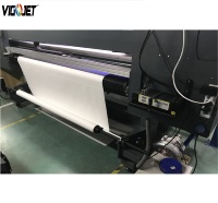 Impresora UV Híbrida Vigojet de 1.8 m, Impresora Digital de Inyección de Tinta con Cabezal de Impresión Dual Dx5