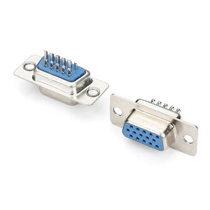 ขั้วต่อสายเคเบิลแบบ D-Sub 15 พิน ตัวเมีย แบบ Long Kay สำหรับเชื่อมต่อ VGA แบบบัดกรีได้ - Product Image 2