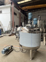Cuve d'émulsification et de agitation en acier inoxydable pour le broyage alimentaire (vente en gros)