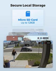 For 5MP <strong>CMOS</strong> 2.8mm Outdoor <strong>Wireless</strong> Security <strong>Camera</strong> Dual-Band Wi-Fi Battery Solar IP <strong>Camera</strong> Smart Detection Home Hub - Product Image 2