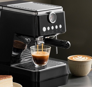 เครื่องชงกาแฟเอสเพรสโซ่แบบมืออาชีพ OEM สำหรับใช้ในบ้าน/เชิงพาณิชย์ พร้อมหัวทำฟองนมคาปูชิโน่ - Product Image 4