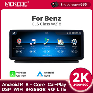 MEKEDE Android 14 Snapdragon 685 8+128G 4G WIFI Écran 2K 2400*900 Autoradio Car-play Android Auto DSP pour Benz <span class=keywords><strong>Classe</strong></span> CLS W218 - Product Image 4