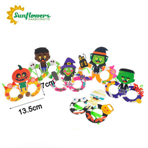 IY kit di occhiali artigianali di Halloween per bambini di età 3 + trucco - Product Image 1