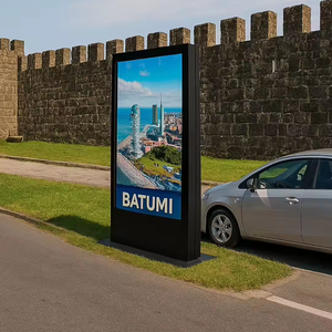 43 55 65 75 86 inç açık interaktif Totem Android monitör Lcd dijital ekran 2500 Nits yüksek parlaklık - Product Image 1