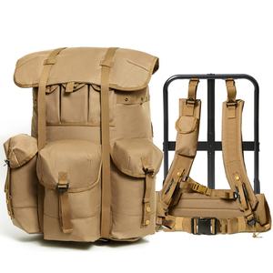 Tactical Survival <b>Rucksack</b> with PVC Lining and Metal Frame Internal Frame Backpack for Tactical Use - Product Image 6