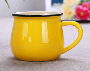 Taza de Cerámica de Porcelana de Alta Calidad para Té y Café, Colorida, con Logotipo Sublimado - Product Image 4