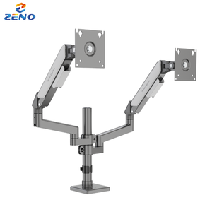 <span class=keywords><strong>Support</strong></span> de moniteur réglable Zeno Sliver pour un seul écran LCD, <span class=keywords><strong>support</strong></span> pour ordinateur <span class=keywords><strong>PC</strong></span>, bras pour double écran - Product Image 4