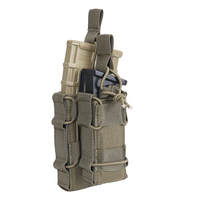 Sac d'accessoires tactiques 500D Nylon Mag Pouch Tactical Gear Camouflage Molle Magazine Bag