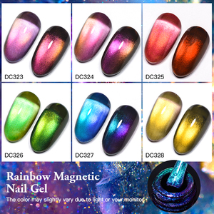MTSSII Prix Usine 7ml Gel Magnétique Arc-en-ciel Qualité Supérieure <span class=keywords><strong>Vernis</strong></span> Gel UV <span class=keywords><strong>LED</strong></span> Soak Off 6 Couleurs Gel Magnétique <span class=keywords><strong>Flash</strong></span> - Product Image 4