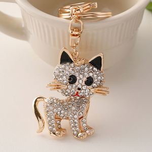 Fashion <b>Cat</b> Keychain Wallet Bag Crystal Diamond Keychain Rhinestone <b>Cat</b> Keychain - Product Image 4