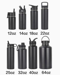 Coolflask 64 oz Stainless Steel Insulated Water <b>Bottle</b> Straw 3 Lids Galaxy Design Gym/Sports/Office Use Cold 48H Hot 24H - Product Image 4