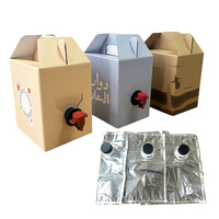 Prix Abordable, Vente Chaude : Emballage Personnalisé pour Vin/Jus/Café – Sac en Boîte 1L, 2L, 3L, 5L
