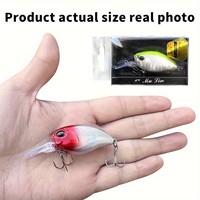 Nouveaux leurres de pêche crankbait 10,5g 4,8cm, leurres artificiels crankbait pour la pêche au bar, leurres flottants pour le brochet, vente en gros