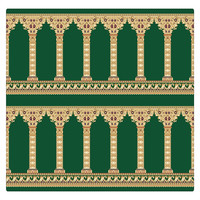 Roter Teppich Design Feuerfester Nylon Maschinen gefertigter Teppich für Moschee Polyester Custom ized