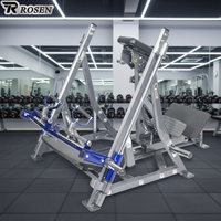 Máquina de Fitness de Tipo Avanzado, Equipo de Gimnasio Multifuncional, Máquina de Remo Orbital con Carga de Placas para Entrenamiento, Unisex, Comercial