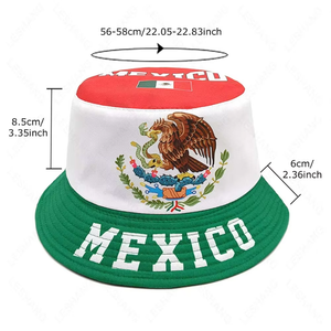 Chapeau Bob de Pêcheur pour les Matchs de Football Mondiaux 2026 – Accessoire Personnalisé pour Supporters de Football, Design Personnalisable, Idéal pour l'Encouragement - Product Image 2