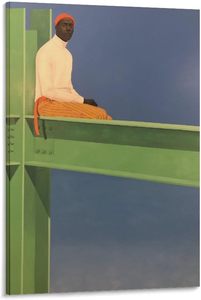 Amy Sherald personalizado retrato moderno pintura y artes de pared decoración del hogar <span class=keywords><strong>artista</strong></span> contemporáneo estilo decoración de pared fábrica al por mayor - Product Image 2