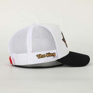 Wholesale Custom Logo Embroidery 5 Panel Dad <b>Hat</b> High Quality Cotton Gorras,White Sport Mens <b>Women</b> Trendy <b>Trucker</b> Cap - Product Image 4