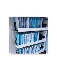 Distributeur automatique de serviettes hygiéniques mural personnalisable, écran LCD 22 pouces, certifié CE, options de paiement multiples, code QR