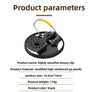 Trampa para Ratones y Ratas Sensible para Interiores/Exteriores, Fuerte Fuerza <span class=keywords><strong>de</strong></span> Mordida, Fácil <span class=keywords><strong>de</strong></span> Operar, Artefacto Sólido para el Control <span class=keywords><strong>de</strong></span> <span class=keywords><strong>Roedores</strong></span>, Nuevo Producto para el Control <span class=keywords><strong>de</strong></span> Plagas - Product Image 4