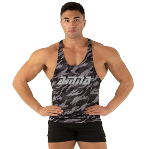 Gym Fitness Chalecos para hombres Sin mangas String GYM Tank Tops en color personalizado - Product Image 5
