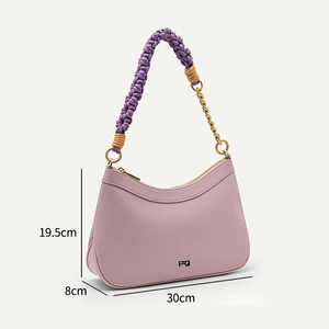 <span class=keywords><strong>Paparazzi</strong></span>-bolsos de mano de cuero sintético para mujer, bolsas de mano de lujo, de hombro bajo el brazo, Hobo, alta calidad, ZB557 - Product Image 4