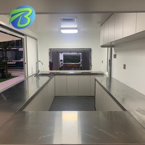 <span class=keywords><strong>Ood</strong></span>, gran capacidad, acero inoxidable, catering, remolque, quemador, estufa, calentador de alimentos, estantes, cajones de almacenamiento resistentes a la oxidación para boda - Product Image 4